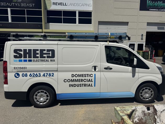 Van Wraps for Electricians Perth